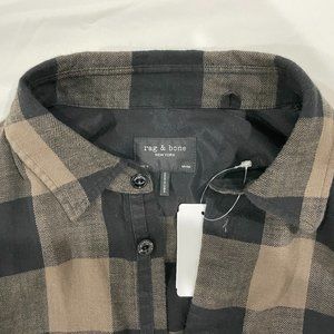 NWT Men's rag & bone Plaid Shirt (M)